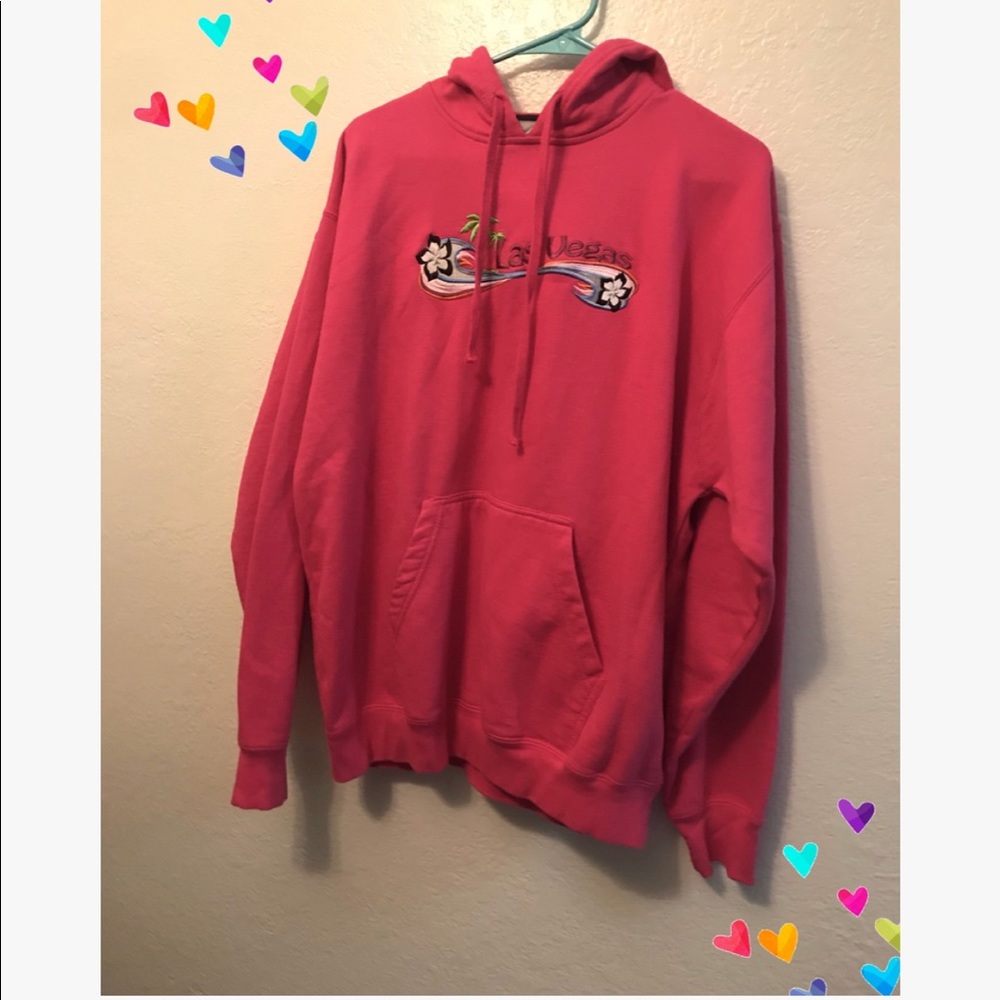 🍭Pink “Las Vegas” Hoodie 🍭